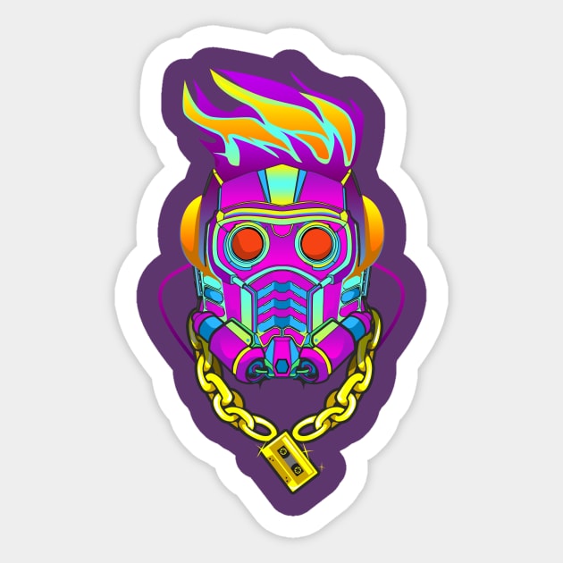 Neon Star Sticker by bosslogic